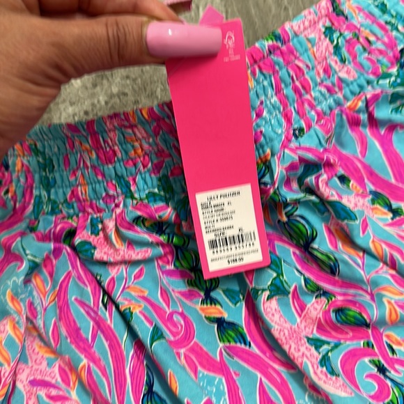 NWT Lilly Pulitzer Cyla Off the Shoulder Romper - Picture 5 of 11